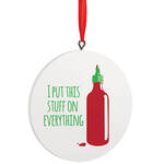 Personalized Hot Sauce Ornament