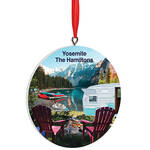 Personalized Camping Ornament