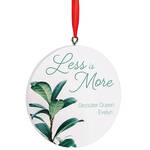 Personalized Less is More Ornament