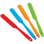 Colorful Silicone Jar Spatula by Home Marketplace™, Set of 4