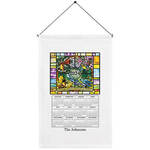 Personalized Seasons Stained Glass Calendar Towel