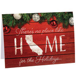Personalized Home State Christmas Cards, Set of 20