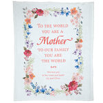 Personalized Mother Throw, 50