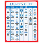 Magnetic Laundry Symbol Guide