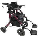 Dual Function Transport Chair and Rollator by LivingSURE™