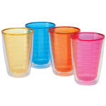 Rainbow Insulated Tumblers by Home Marketplace, Set of 4
