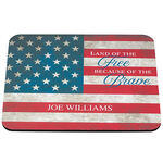 Personalized American Flag Mousepad