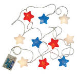 Patriotic Stars String Lights by Holiday Peak™
