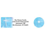 Personalized The Savior's Birth Labels and Seals, Set of 20