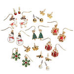 Holiday Earring Collection, 12 Pairs