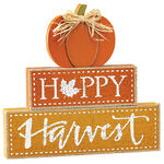 Happy Harvest Block Sign by Holiday Peak™