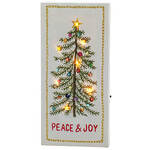 Lighted Peace & Joy Canvas by Holiday Peak™