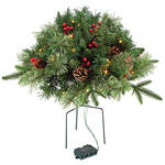 Lighted Christmas Urn Filler with Stand By OakRidge™