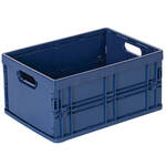 Blue Collapsible Crate