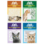 Cat Puzzle Books, Set of 4