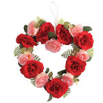 Heart-Shaped Rose Wreath by OakRidge™
