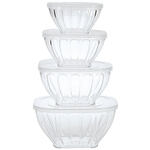 8-Pc. Nesting Clear Storage Container Set by Chef's Pride™