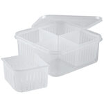4-Section Covered Storage Container by Chef's Pride™