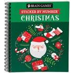 Brain Games® Sticker-by-Number™ Christmas