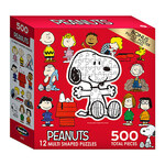 Peanuts® 12 Multi-Shaped Puzzles