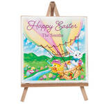 Personalized Happy Easter Hot Air Balloon Plaque