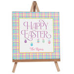 Personalized Happy Easter Ornament Plaque