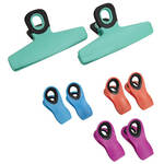 Stay-Fresh Bag Clips, Set of 8