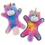 Stuffing-Free Unicorn Dog Toys, Set of 2