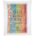 Personalized Life Is Better with Music Throw, 50