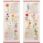 Flower of the Month Scroll Calendar